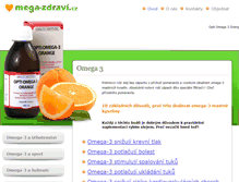 Tablet Screenshot of mega-zdravi.cz